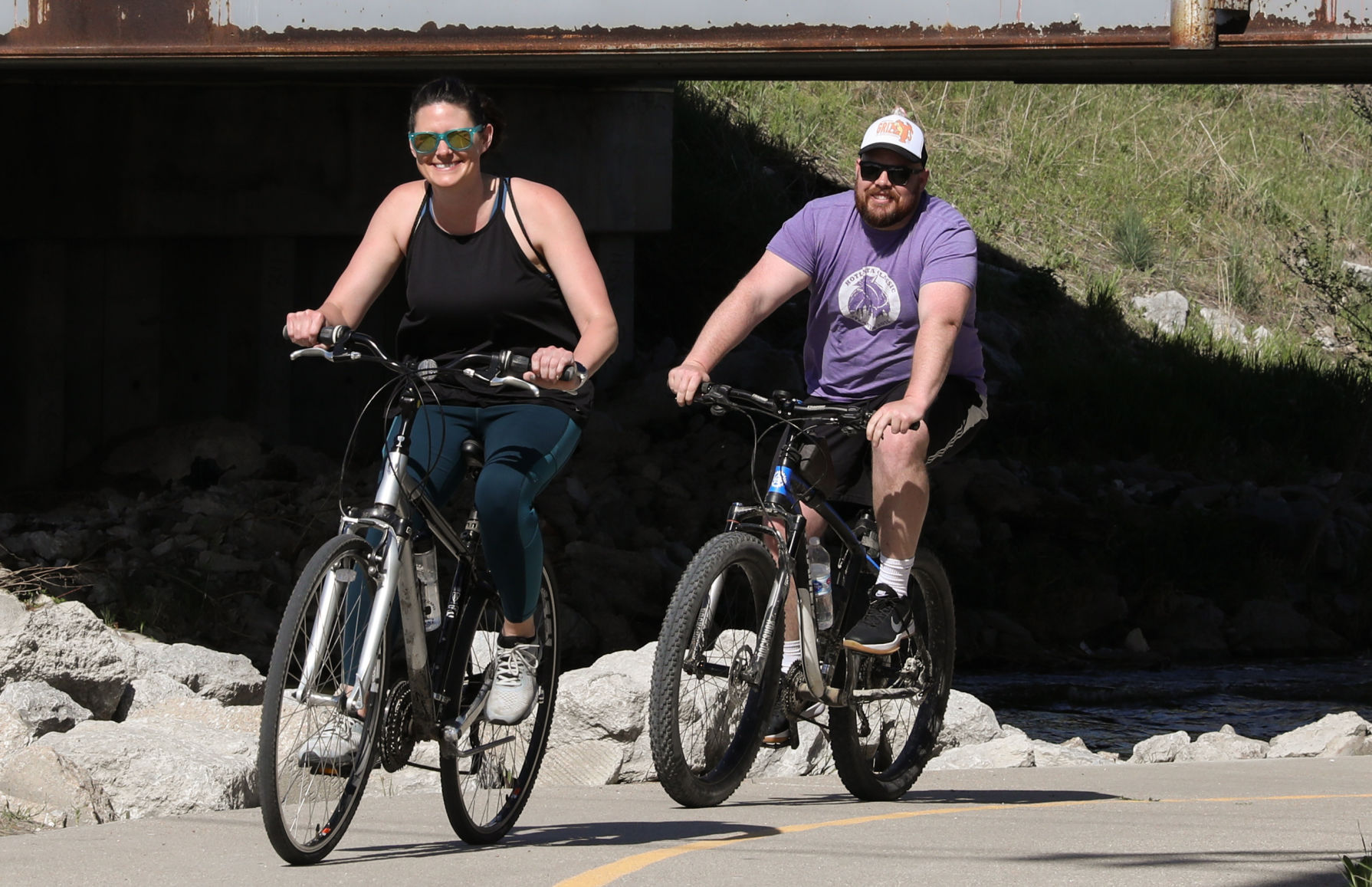Bike riding